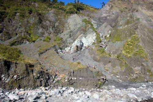 Drilling into an active earthquake fault in New Zealand