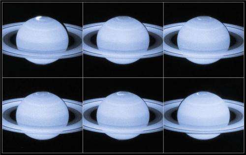 Evidence that Saturn’s collapsing magnetic tail causes auroras