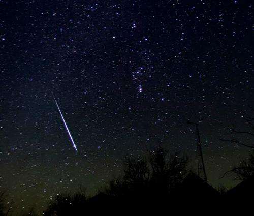 Geminid meteor shower returns December 13-14