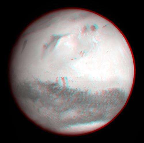 Global 3-D Mars image from ISRO’s MOM and ESA’s Rosetta