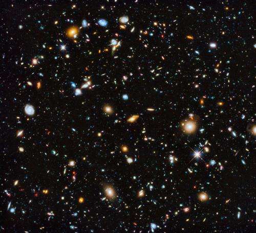 Hubble unveils a colorful view of the universe