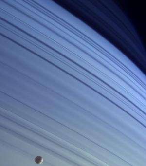 Image: Saturn’s shadows