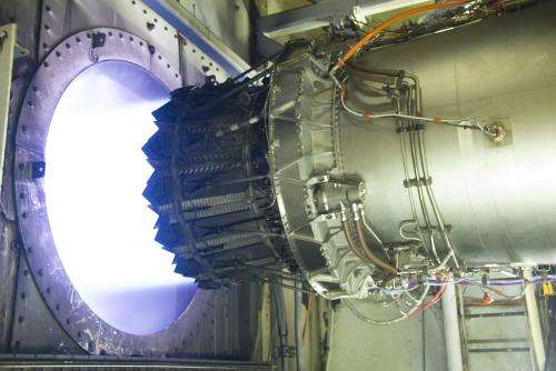 Industrial waste converted in coating for aircraft turbines