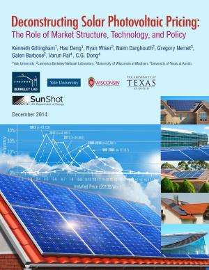 Local market conditions and policies strongly influence solar PV pricing