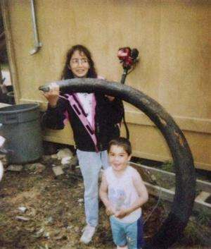 Mom, son find wooly mammoth tusks 22 years apart (Update)