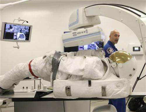 NASA and Houston hospital work on spacesuit issue