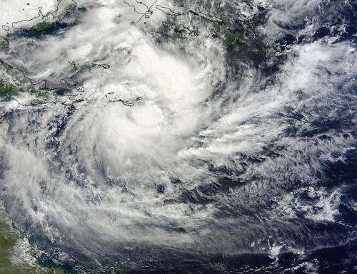 NASA catches Tropical Cyclone Ita near Papua New Guinea