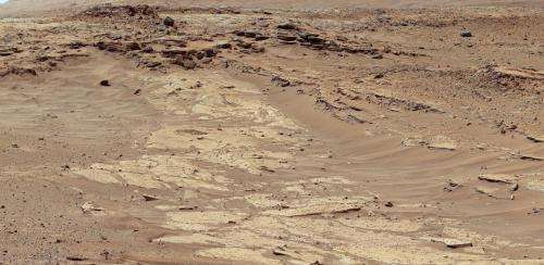 NASA Mars rover finds sandstone variations