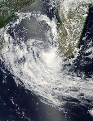 NASA satellite catches birth of Tropical Cyclone Deliwe