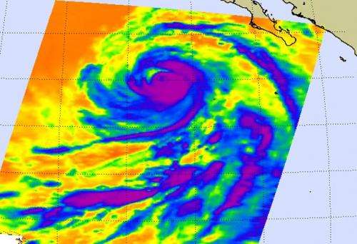 NASA sees huge Hurricane Marie slam Socorro Island