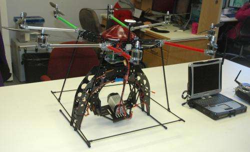 Octocopter helps forestry research take flight