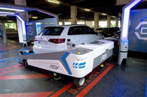 Robot valet to park cars at German airport