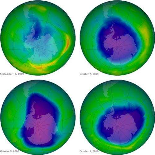 Scientists say the ozone layer is recovering