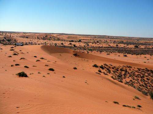 Sleeping sands of the Kalahari awaken after more than 10,000 years