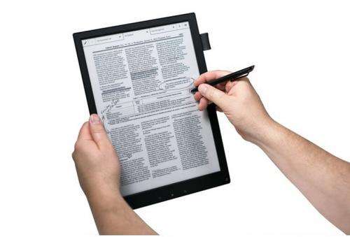 Sony Digital Paper offers 12.6-ounce business rewrite