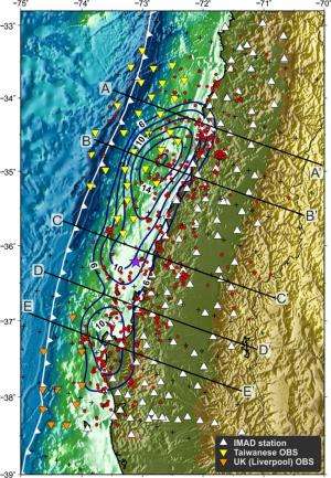 Study of Chile earthquake finds new rock structure that affects earthquake rupture