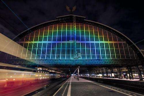 The science and engineering behind Amsterdam’s "Rainbow Station"