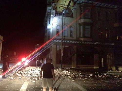Three people critically injured after California quake