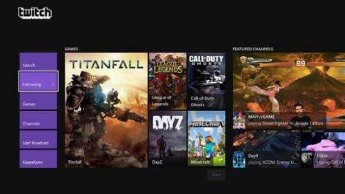 Twitch live game broadcasting coming to Xbox One