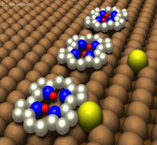 Two-proton bit controlled by a single copper atom