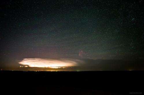Video: Sprites, gravity waves and airglow