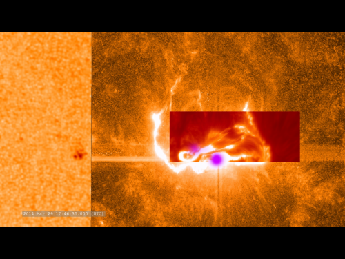 International team capture detailed footage of an X-class solar flare