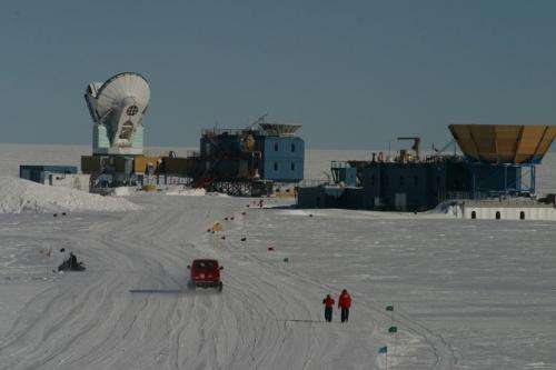 Scientists at work: building up BICEP2 at the South Pole to make discovery of the year