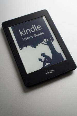 File photo of Amazon's Kindle e-reader