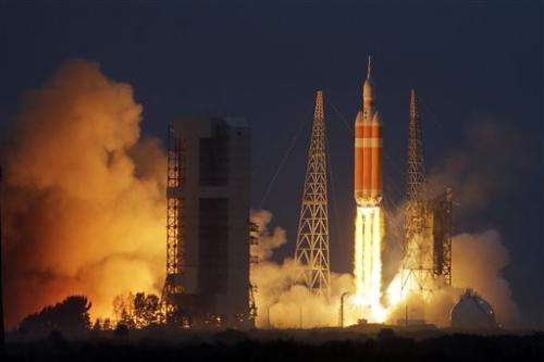 NASA launches new Orion spacecraft and new era