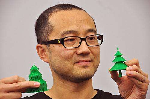 New algorithm a Christmas gift to 3D printing – and the environment