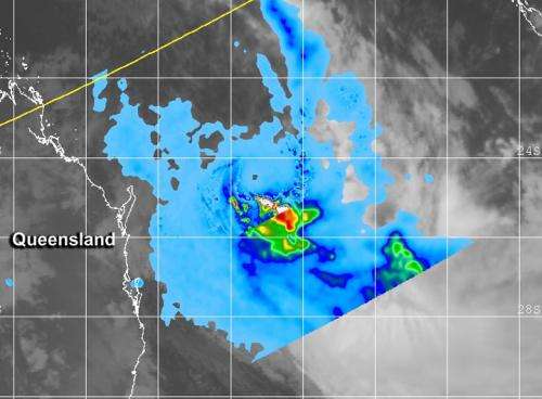NASA sees Tropical Cyclone Ita over the Coral Sea
