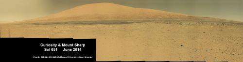 Curiosity roves outside landing ellipse