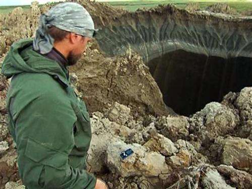 66-yard crater appears in far northern Siberia