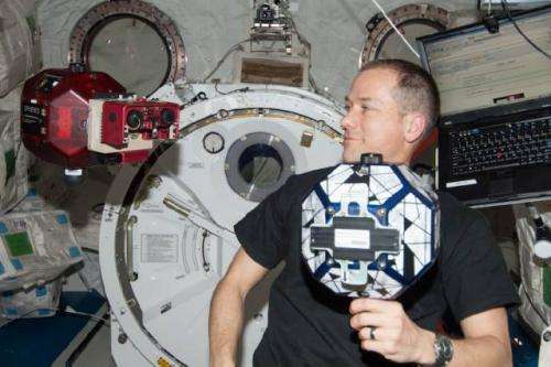 Algorithm tested aboard the International Space Station analyzes the rotation of objects in space