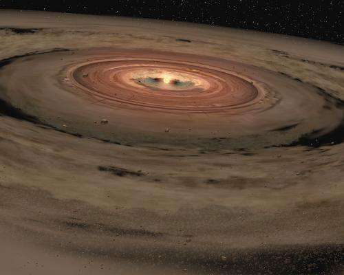 Astronomers looking for clues to water's origins
