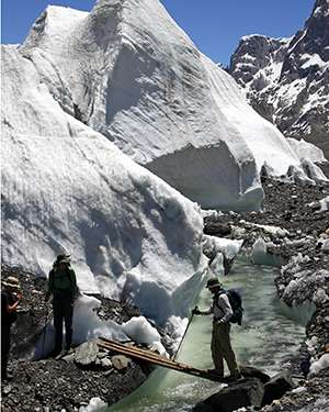 Better prediction of glacial response to global climate change.