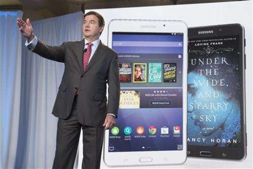 B&N and Samsung introduce co-branded tablet