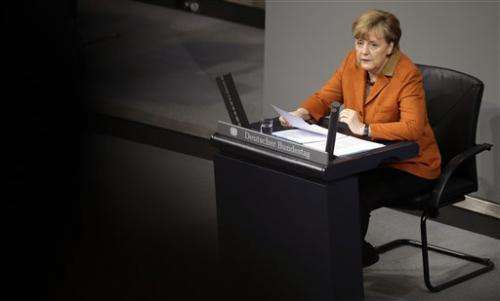 German leader: spying on allies harms security (Update)
