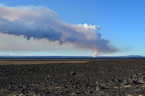 Icelandic volcano system has been spewing lava since early September