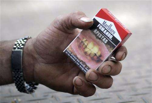 More countries adding graphic warnings to smokes