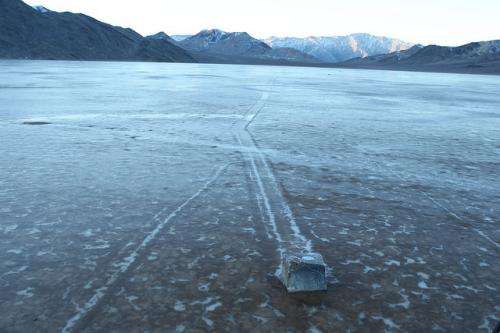 Mystery solved: 'Sailing stones' of death valley seen in action for the first time