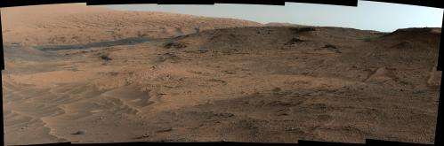 NASA rover drill pulls first taste from Mars mountain