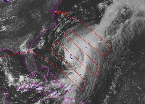 NASA's HS3 mission covers transition of Hurricane Cristobal