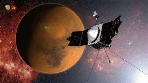 NASA's Maven spacecraft enters Mars orbit