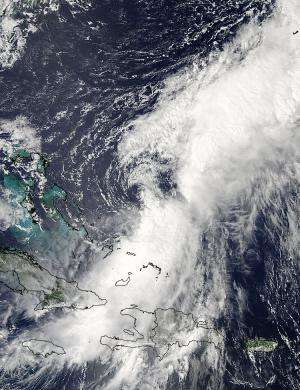 NASA's TRMM and Aqua satellites gaze into Hurricane Cristobal