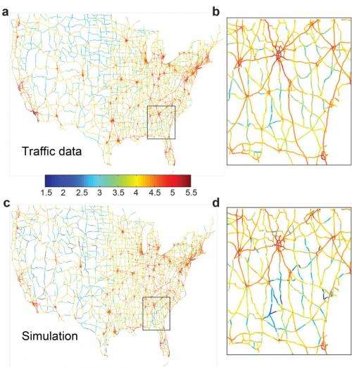 New way to predict how traffic will flow