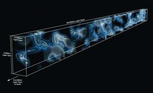 Scientists build first map of hidden universe