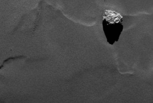 Scientists have named one of the largest boulders on Rosetta’s comet after an Egyptian pyramid