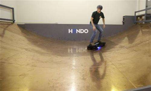 Startup working to turn hoverboards into reality