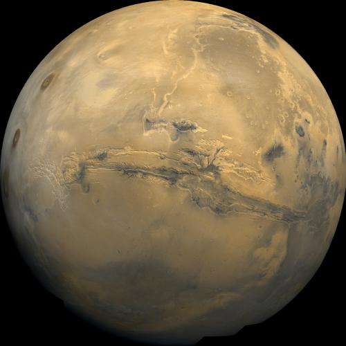 Stunning View of Solar System’s Largest Volcano and Valles Marineris Revealed by India’s Mars Orbiter Mission